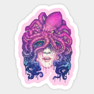 Dark Queen of The Deep Sea Sticker